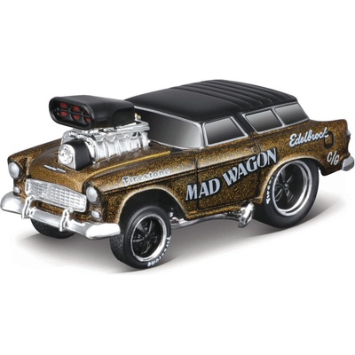 Maisto Muscle Machines 1955 Chevrolet Nomad Gasser 1:64101215557