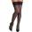 Cottelli Collection Hold-up Stockings with Polka Dots 2520737 Black 2-S
