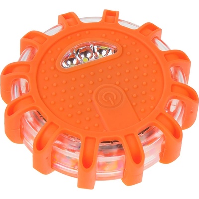 STUALARM LED výstražné světlo 12 + 3LED na 3x baterii AAA, oranžové | Zboží Auto