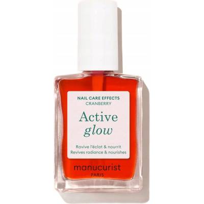 Manucurist - Zpevňující lak na nehty Active Glow Cranberry