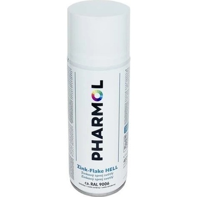 Pharmol Zinkový antikorózny sprej Zink Hell, svetlý, 400ml, proti hrdzaveniu a korózii kovov vrátane ocele