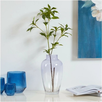 Eglo 421356 - Sklenená váza KENYASI 27x15,5 cm fialová 421356