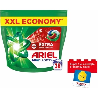 Ariel All in1 Pds +Extra prací kapsle 38 PD