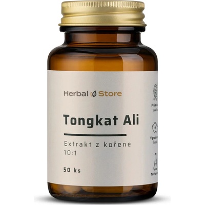 Tongkat Ali kapsle extrakt z kořene 10:1 50 kapslí
