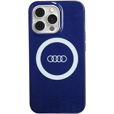 Audi Кейс Audi IML Big Logo MagSafe за iPhone 13 Pro / 13, син (AUDI000079-0)