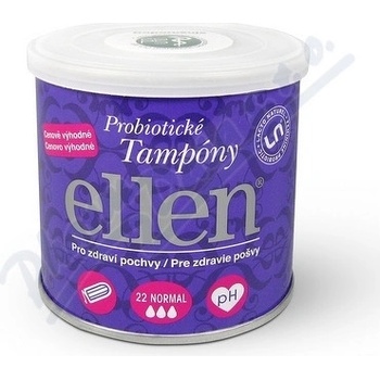 Ellen Probiotické tampóny - ECO Normal 22 ks