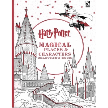 Harry Potter Kouzelná místa a postavy omalovánky