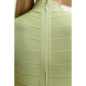 Herve Leger Рокля Davina (HLT8567266)