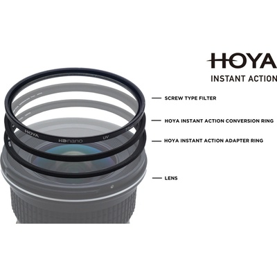 Hoya 62 mm adaptér na objektív s funkciou okamžitého zaostrenia