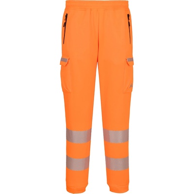 Portwest hi-vis sports combat kx348 / Мъжки светлоотразителни спортни панталони - hv оранжеви xxl (kx348orrxxl)