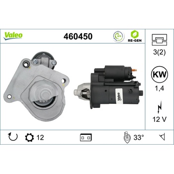 Štartér VALEO 460450