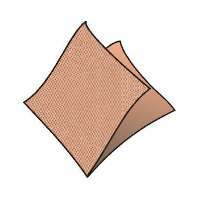 DekoStar Servítky 1V 4f 40ks apricot 40x40cm