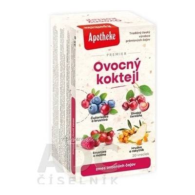 APOTHEKE Premier Ovocný koktejl směs čajů 5 x 4 ks