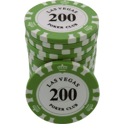 Las Vegas Kusový žetón na poker Pokerclub 200