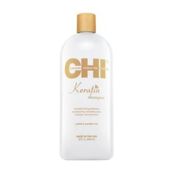 CHI Keratin Shampoo изглаждащ шампоан за груба и непокорна коса 946 ml