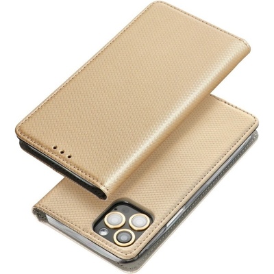 Pouzdro Smart Case Book Huawei P30 Lite zlaté – Zboží Živě