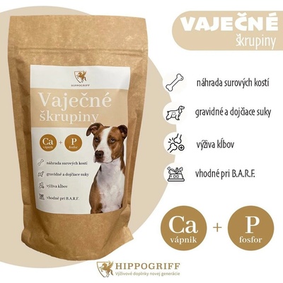 Hippogriff Vaječné škrupiny mleté 500 g