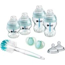 Dojčenské fľaše Tommee Tippee sada kojeneckých lahviček Advanced AntiColic s kartáčem