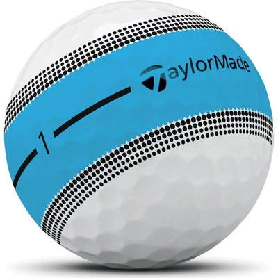 TaylorMade Tour Response Stripe neon modrý 1 ks – Zboží Mobilmania