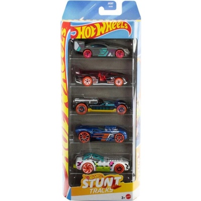Mattel Hot Wheels 5ks angličáky Stunt Tracks