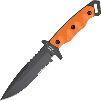 Halfbreed Blades Medium Infantry Knife Gen-2 Orange, PS, Sheath, K340