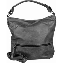 Romina & Co dámská velká kabelka crossbody D177 tmavělekyp šedá