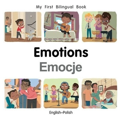 My First Bilingual Book-Emotions English-Polish) - (Billings Patricia