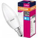 Osram LED VALUE CL B FR 40 5,7W/840 E14 4000K biela