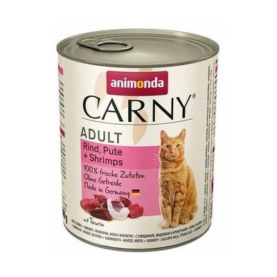 Animonda CARNY cat Adult hovädzie morka a krevety 800 g