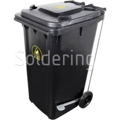 ESD popelnice, 240l, 730x630x1000mm - 101008022