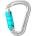 Edelrid HMS карабинер Edelrid HMS Strike Triple II HMS carabiner - Silver - размер Triple-Lock (323-0259-0211)