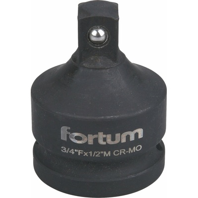 Adaptér, vnútorný 3/4” na vonkajší 1/2”, dĺžka 52mm, FORTUM
