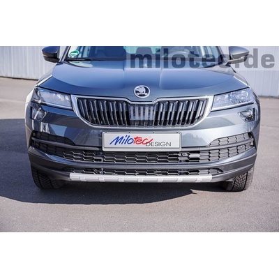 MILOTEC Ochranná lišta predného nárazníka Škoda Karoq 2017-