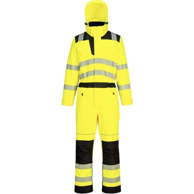 Portwest PW355 PW3 Hi-Vis Rain kombinéza žltá-čierna L