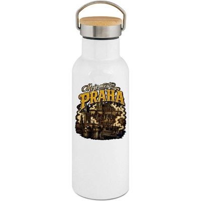 123TRIKO termoska Moje město Praha 500 ml vtipné