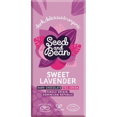 Seed and Bean Hořká s levandulí 75 g