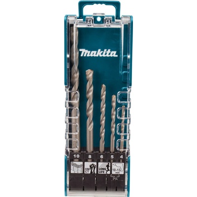 MAKITA E-11536 Sada vrtákov do kameňa, betónu 5-dielna stopka hladká