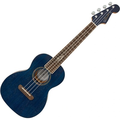 Fender Dhani Harrison Uke WN Sapphire Blue Transparent Тенор укулеле (0971752127)