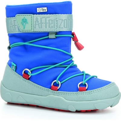 Affenzahn Snow Boot Vegan Blue Shark zimné barefoot topánky
