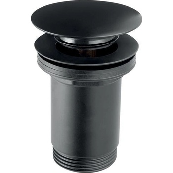Novaservis Výpust umývadla, click-clack, čierna S285-BL-B