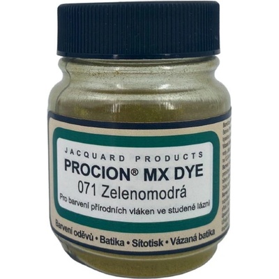 Jacquard Procion MX 19 g zelenomodrá – Zboží Dáma