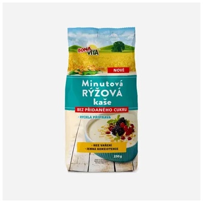BonaVita Minútová ryžová kaša bez pridaného cukru 250 g