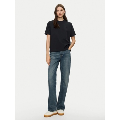 Tommy Hilfiger T-Shirt Modern Flag WW0WW43597 Tmavomodrá