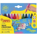 Jovi Jumbo Easy Grip Case Triangular Wax Crayons Восъци Различни цветове 12 бр (973/12)