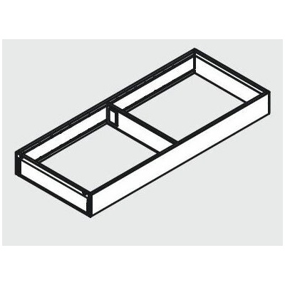 BLUM ZC7S600RS1 Ambia-line rámček pre LBX/MVX, NL=600/Š=100 Orion sivá OG-M (komplet) 1090030105