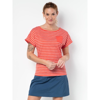 Jack Wolfskin Тениска travel striped t women