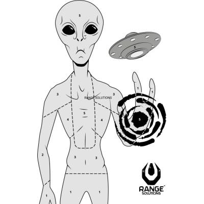 Range Solutions Terč Alien 70x50cm 1ks