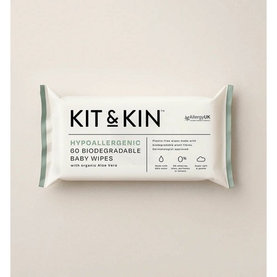 Kit & Kin vlhčené ubrousky 60 ks