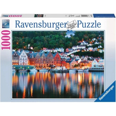 Ravensburger 197156 Bergen Norsko 1000 dielov