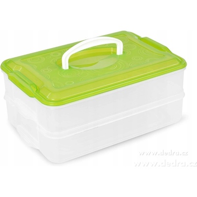 DEDRA 2 PATROVÝ XXL BUCHTONOŠ box na potraviny 2x 3500 ml